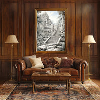 Ancient Temple In The Jungle Poster