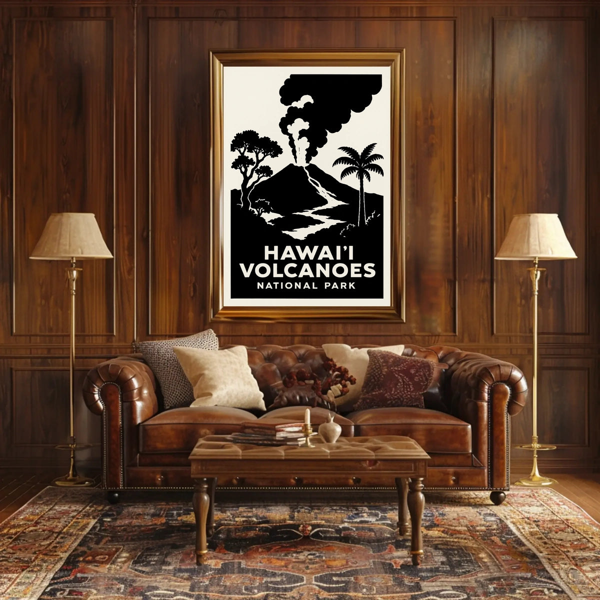 Hawaii Volcanoes National Park Wanderlust Poster