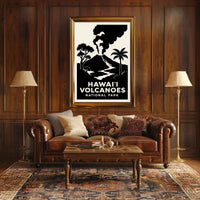 Hawaii Volcanoes National Park Wanderlust Poster