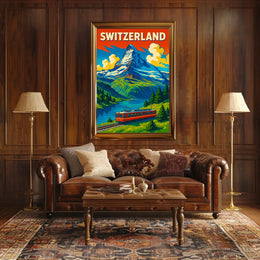 Switzerland Travel Poster