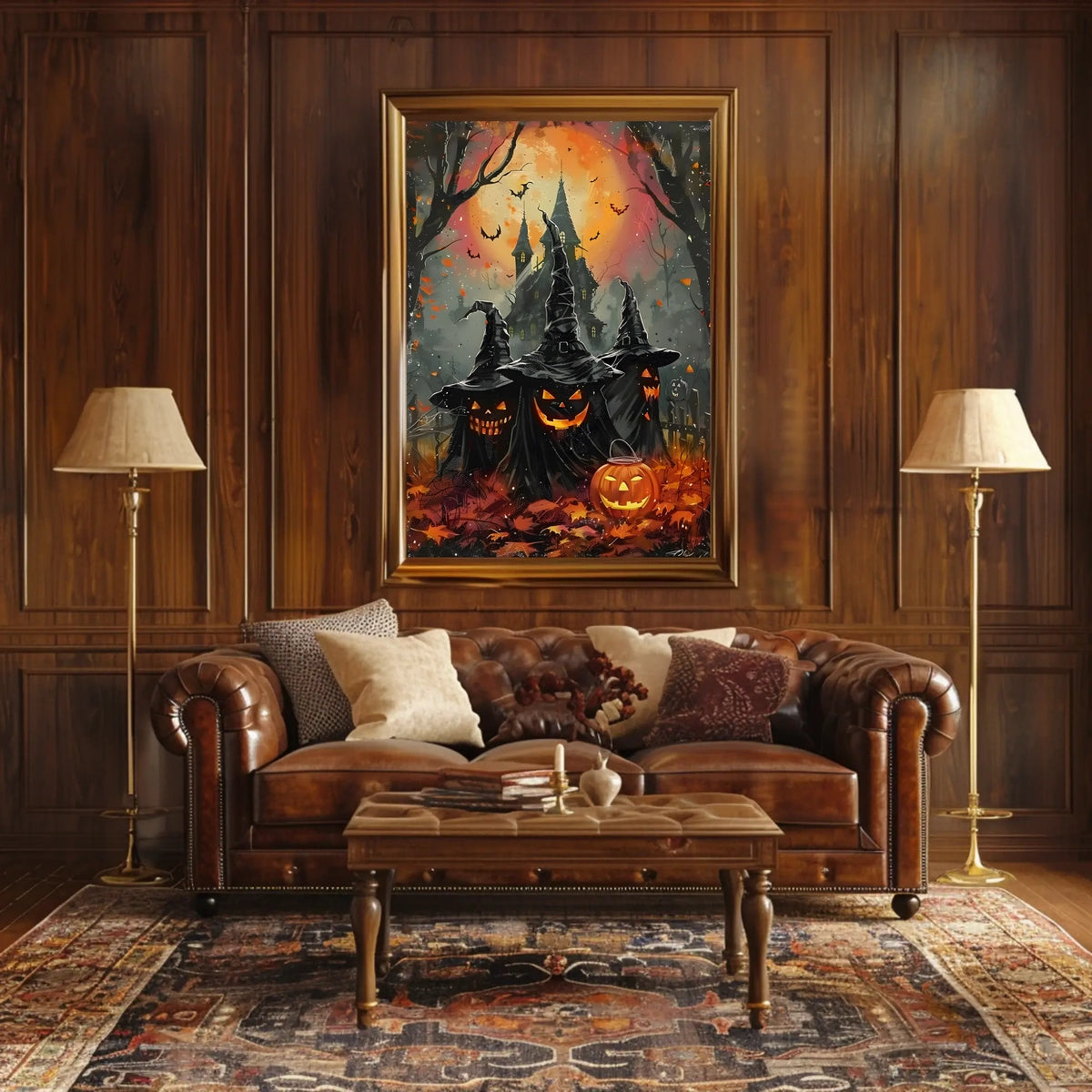 Enchanted Halloween Night Poster