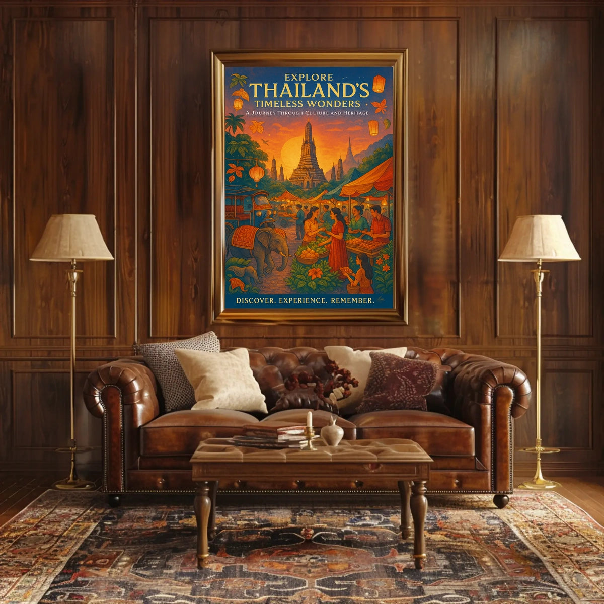 Explore Thailands Timeless Wonders Poster