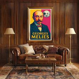 Georges Méliès Cinematic Pioneer Poster