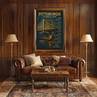 Pittsburgh Timeline Poster