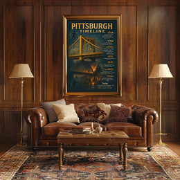 Pittsburgh Timeline Poster