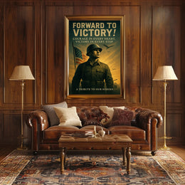 Forward To Victory Poster