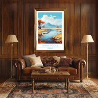 Mana Pools Tranquility: Explore Zimbabwe's National Park Poster