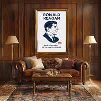 Ronald Reagan 40th President Poster