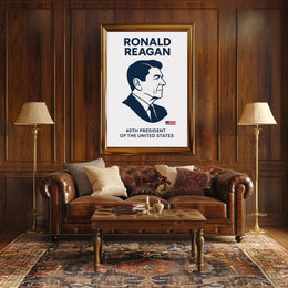 Ronald Reagan 40th President Poster