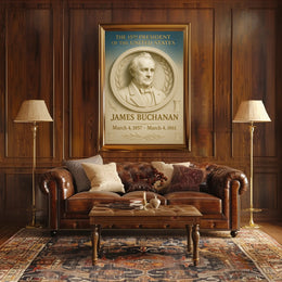 James Buchanan Presidential Poster