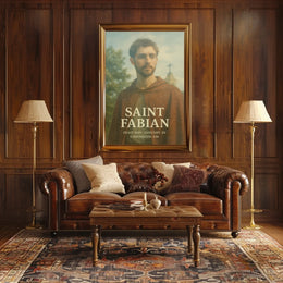 Saint Fabian Poster