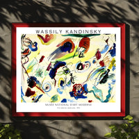 Wassily Kandinsky First Abstract Watercolor Poster