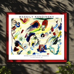 Wassily Kandinsky First Abstract Watercolor Poster