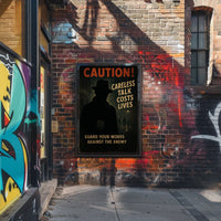 Caution Careless Talk Costs Lives Poster