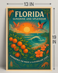 Florida Sunshine and Splendor Poster PosterGoat