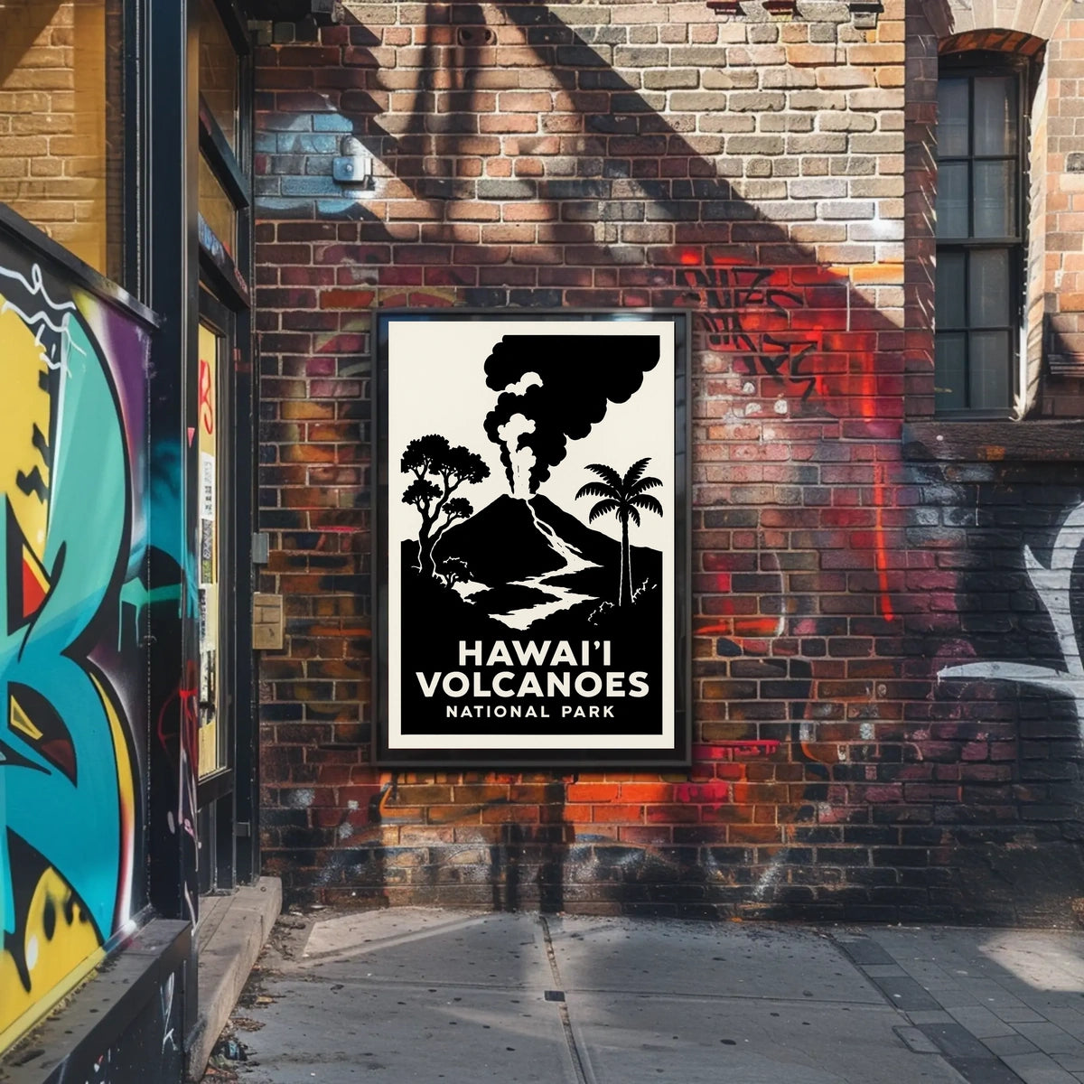 Hawaii Volcanoes National Park Wanderlust Poster