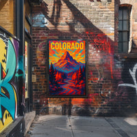 Vibrant Colorado Landscape Poster