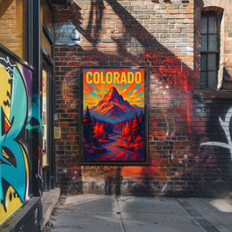 Vibrant Colorado Landscape Poster
