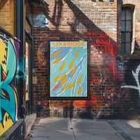 Uxbridge Fish Art Poster