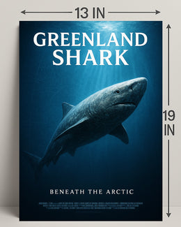 Greenland Shark Beneath the Arctic Poster PosterGoat