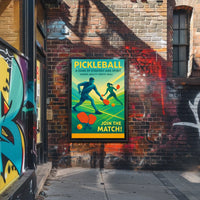 Pickleball A Game of Strategy and Spirit Poster