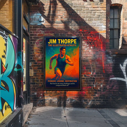 Jim Thorpe Legendary Athlete Jim Thorpe Poster