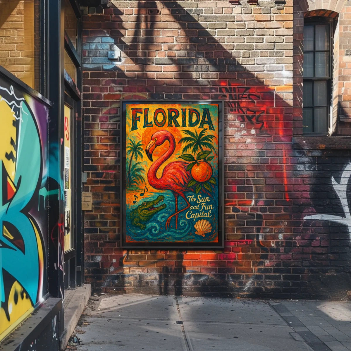 Florida The Sun and Fun Capital Poster