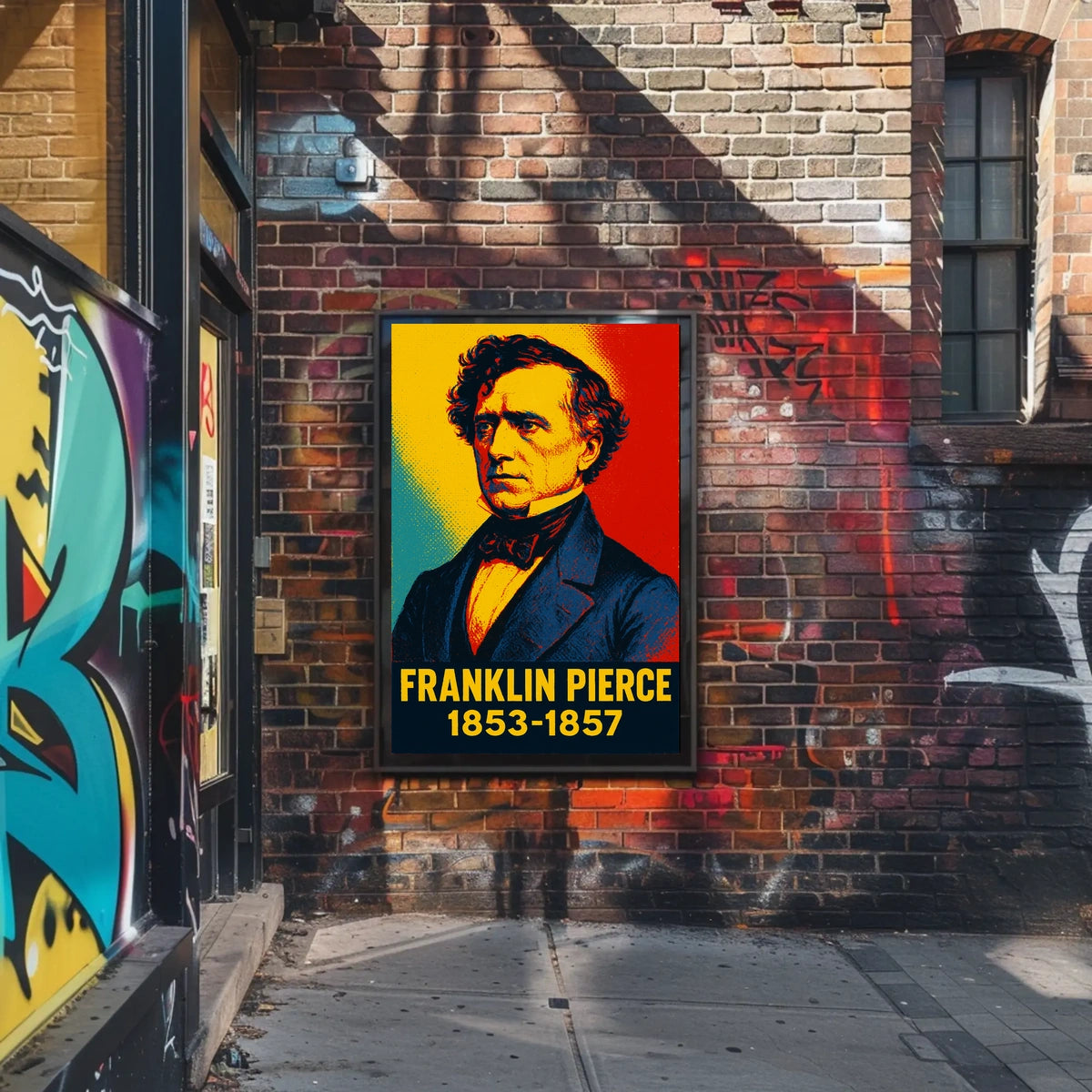 Franklin Pierce 14Th President Poster