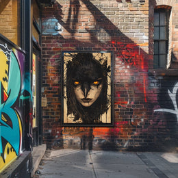 The Enigmatic Raven Poster