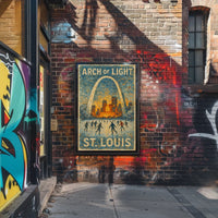 Arch Of Light St. Louis Poster