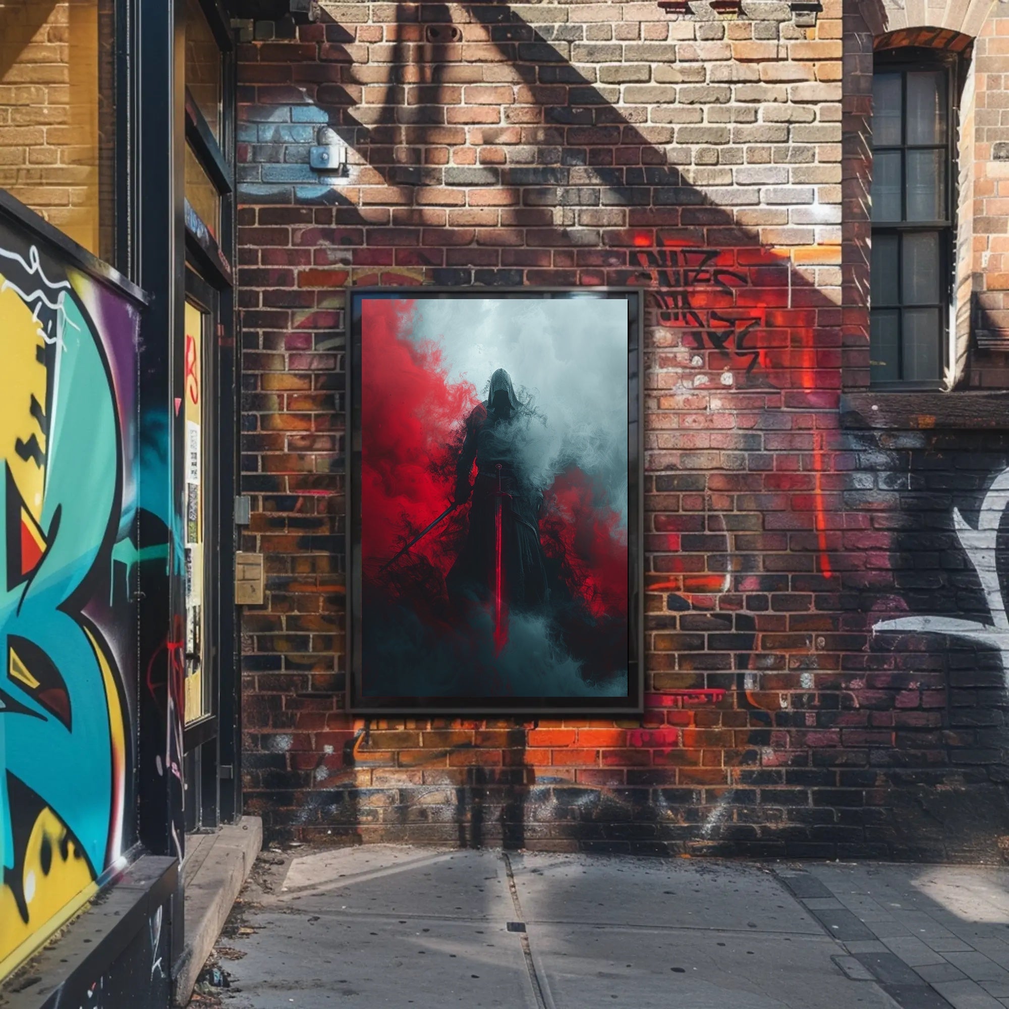 The Enigmatic Warrior Poster PosterGoat