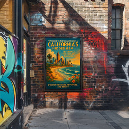 Californias Hidden Gem Poster PosterGoat