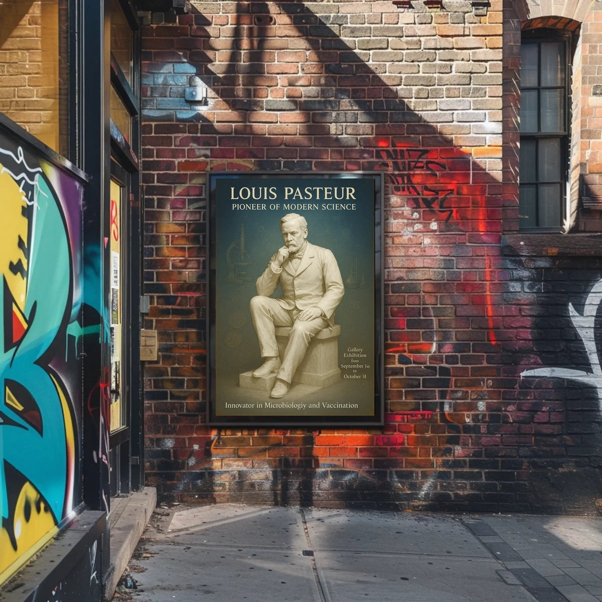 Louis Pasteur Pioneer Of Modern Poster