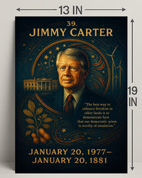 Jimmy Carter Civic Impact Gallery Print Poster PosterGoat