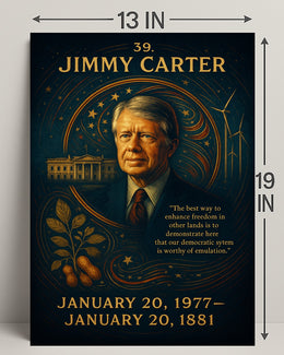 Jimmy Carter Civic Impact Gallery Print Poster PosterGoat
