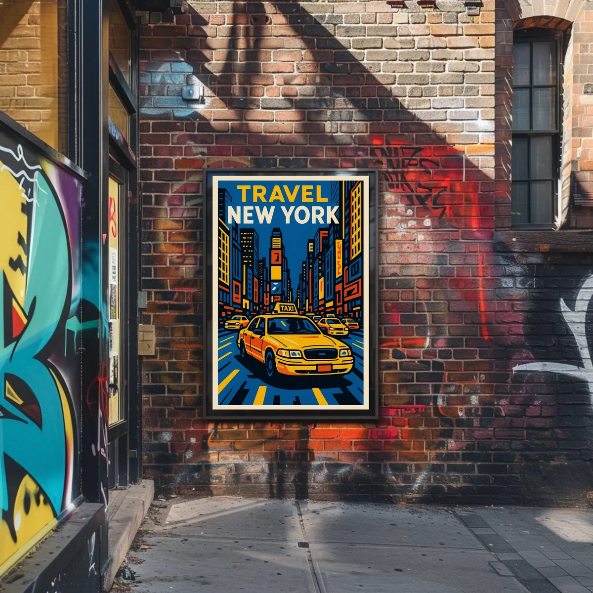 Travel New York Poster