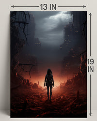 Journey Through The Ruins Poster