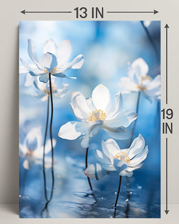 Serenity In Bloom Poster
