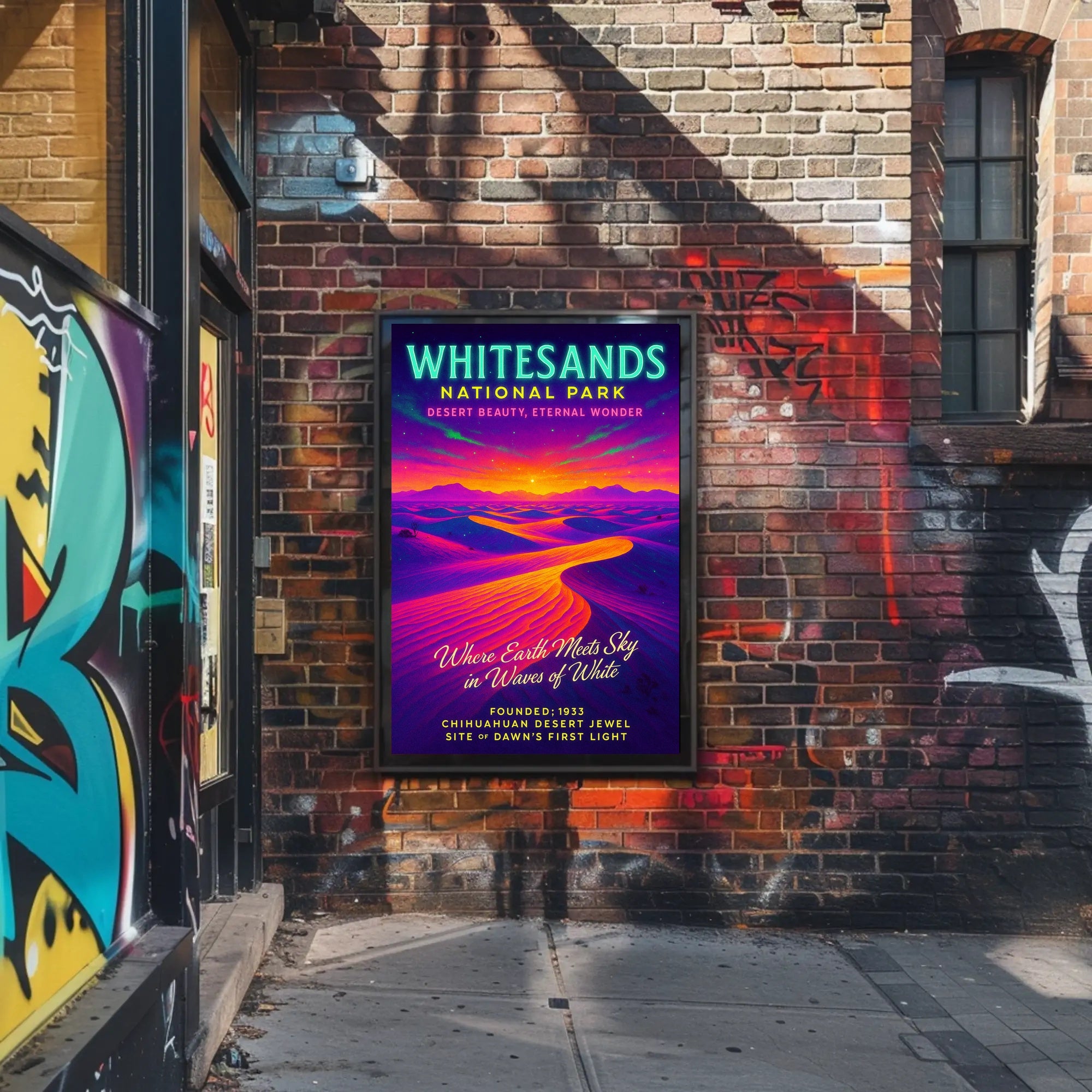 Whitesands National Park Poster PosterGoat