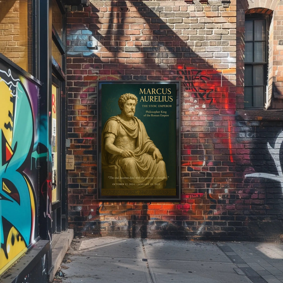 Marcus Aurelius The Stoic Emperor Poster