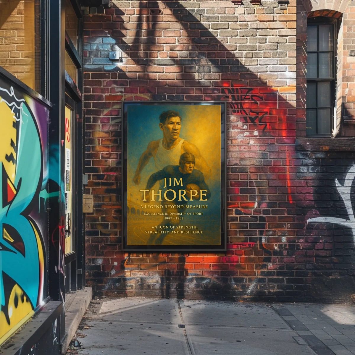 A Legend Beyond Measure Poster