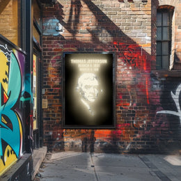 Thomas Jefferson Inauguration Dates Poster