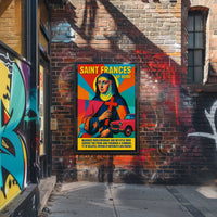 Saint Frances Of Rome Poster