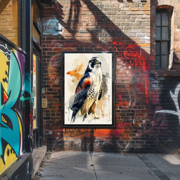 Majestic Falcon Poster