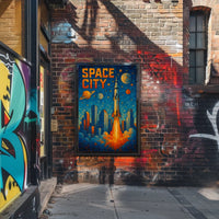 Space City Adventure Poster