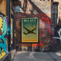 Bell XP-77 Lightweight Fighter Poster