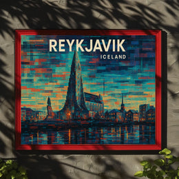 Reykjavik, Iceland Poster