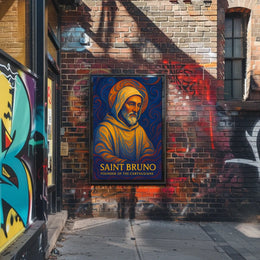 Saint Bruno Founder of the Carthusians Poster