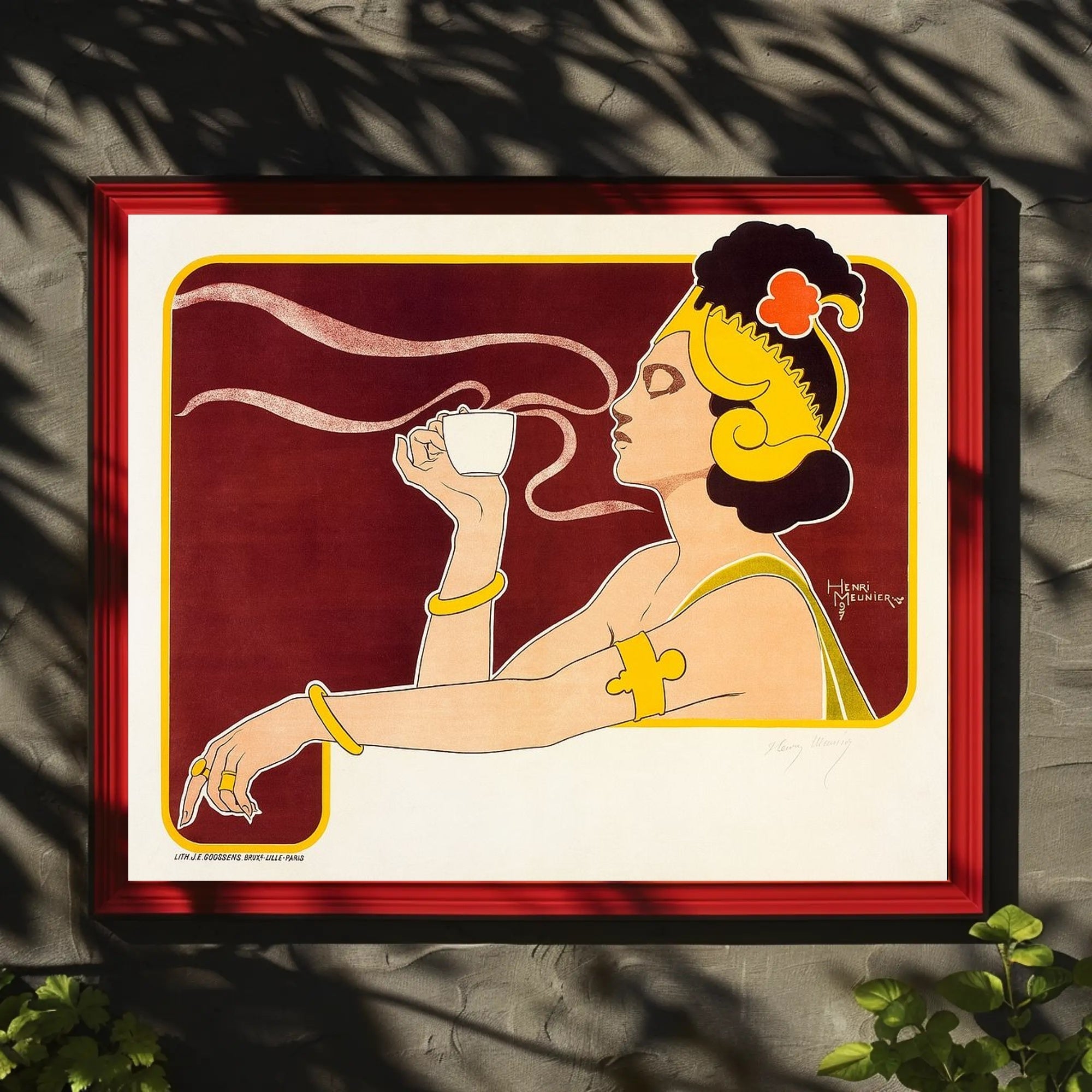 Art Nouveau Elegance Poster