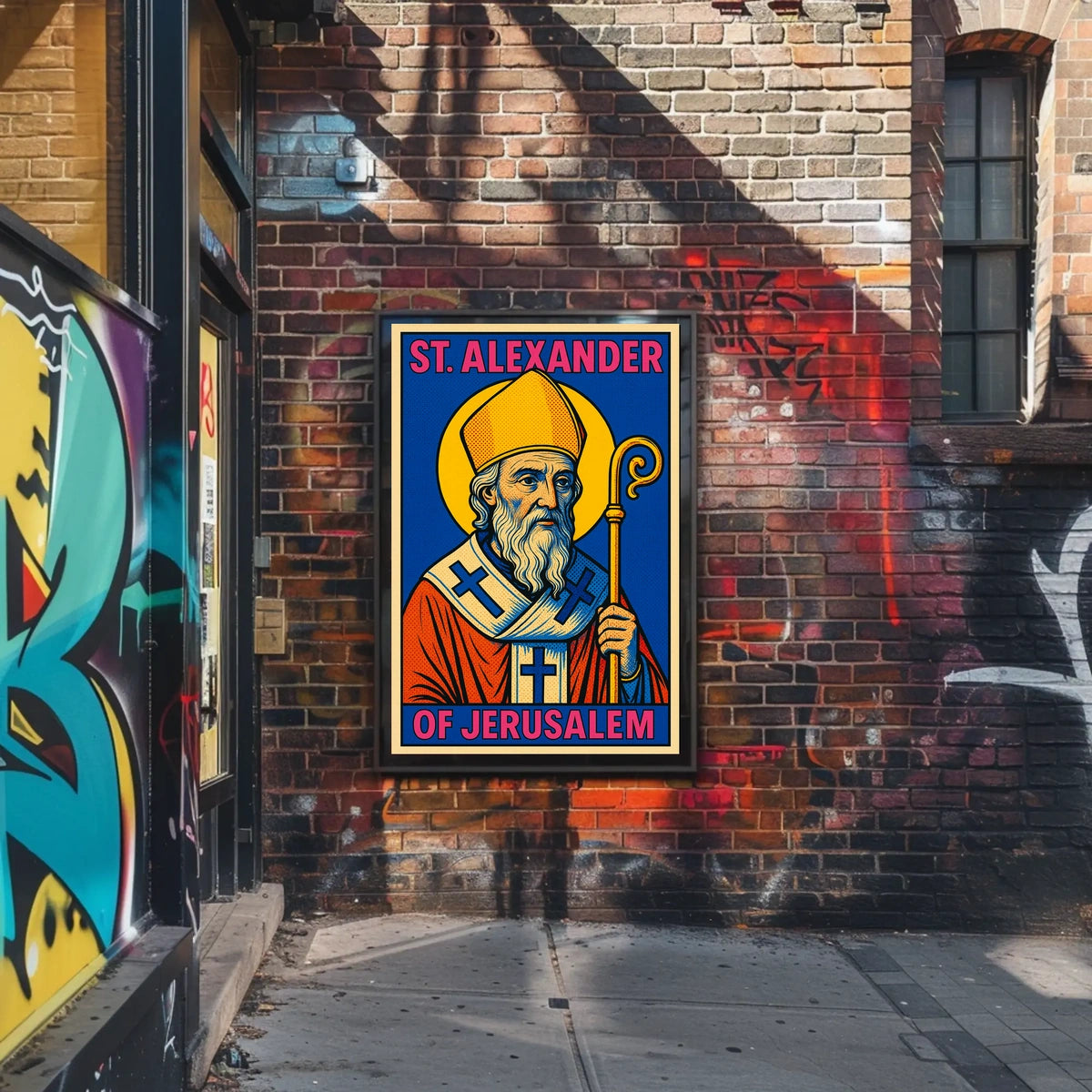 St. Alexander Of Jerusalem Poster